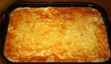 Картофельно-мясная запеканка. Рецепт приготовления.