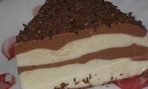 Легкий шоколадно-творожный десерт