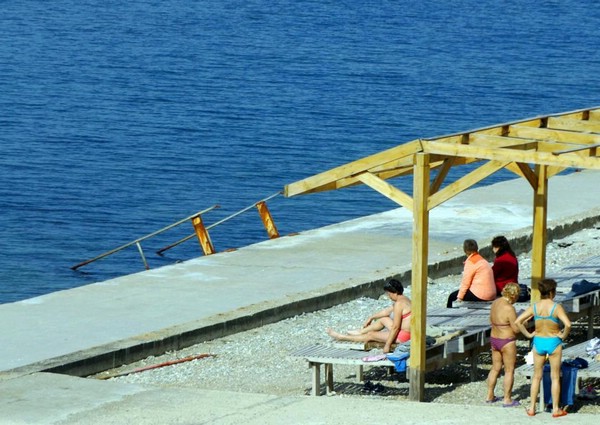 В Анапе уже открыт пляжный сезон