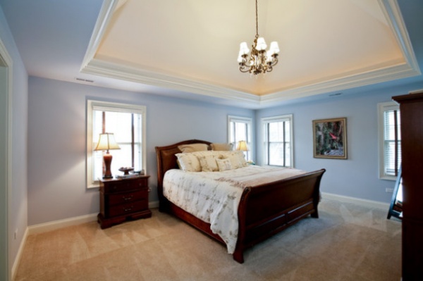Потолок в спальне - какие есть варианты дизайна